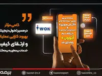سامانه صدور ترکیبی بیمه‌نامه‌های «آتش‌سوزی» و «مسئولیت آسانسور» در پلتفرم آیوون+ راه‌اندازی شد