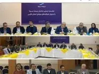 دیدار مدیرعامل بیمه سینا با مدیران شرکتهای بنیادی در شیراز
