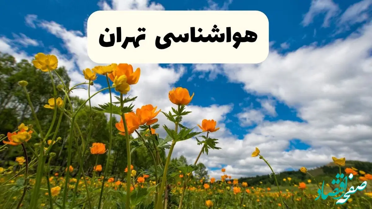وضعیت آب و هوا تهران فردا پنجشنبه ۱۳ فروردین ماه ۱۴۰۵ | پیش بینی هواشناسی تهران ۲۴ ساعت آینده | آب و هوای تهران در روز سیزده بدر 