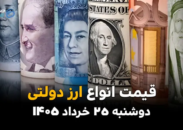قیمت ارز دولتی امروز دوشنبه ۲۵ خرداد ۱۴۰۵ | یورو در چه مسیری حرکت می‌کند؟