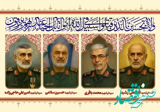 زمان برگزاری مراسم تشییع پیکر شهدای حمله اسرائیل به ایران + مراسم تشییع پیکر سرداران شهید باقری، سلامی، حاجی زاده