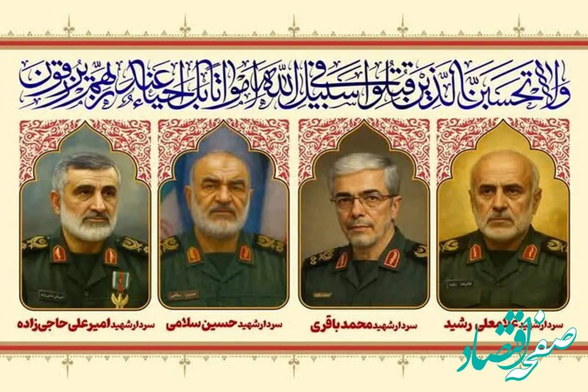 زمان برگزاری مراسم تشییع پیکر شهدای حمله اسرائیل به ایران + مراسم تشییع پیکر سرداران شهید باقری، سلامی، حاجی زاده