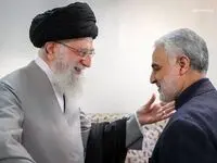 پیام تسلیت خانواده شهید حاج قاسم سلیمانی در پی شهادت رهبر انقلاب