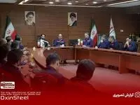 از حضور در نشست راهبردی مدیران فولاد اکسین خوزستان تا بازدید از کارخانه و گفتگو با جهادگران خط تولید