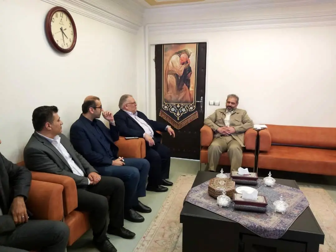 دیدار و گفتگوی مدیرعامل نفت پاسارگاد و مدیرکل سازمان بنادر و دریانوردی استان خوزستان