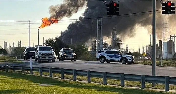 علت انفجار بزرگ در پالایشگاه نفت تگزاس آمریکا چه بود؟ 