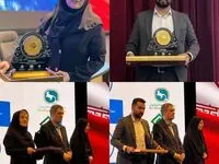 تقدیر از مدیران بیمه سامان در همایش ملی بیمه و توسعه