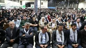 گزارش تصویری اجلاسیه بزرگ ۴۲۰ شهید منطقه آزاد ماکو و شهدای اقتدار