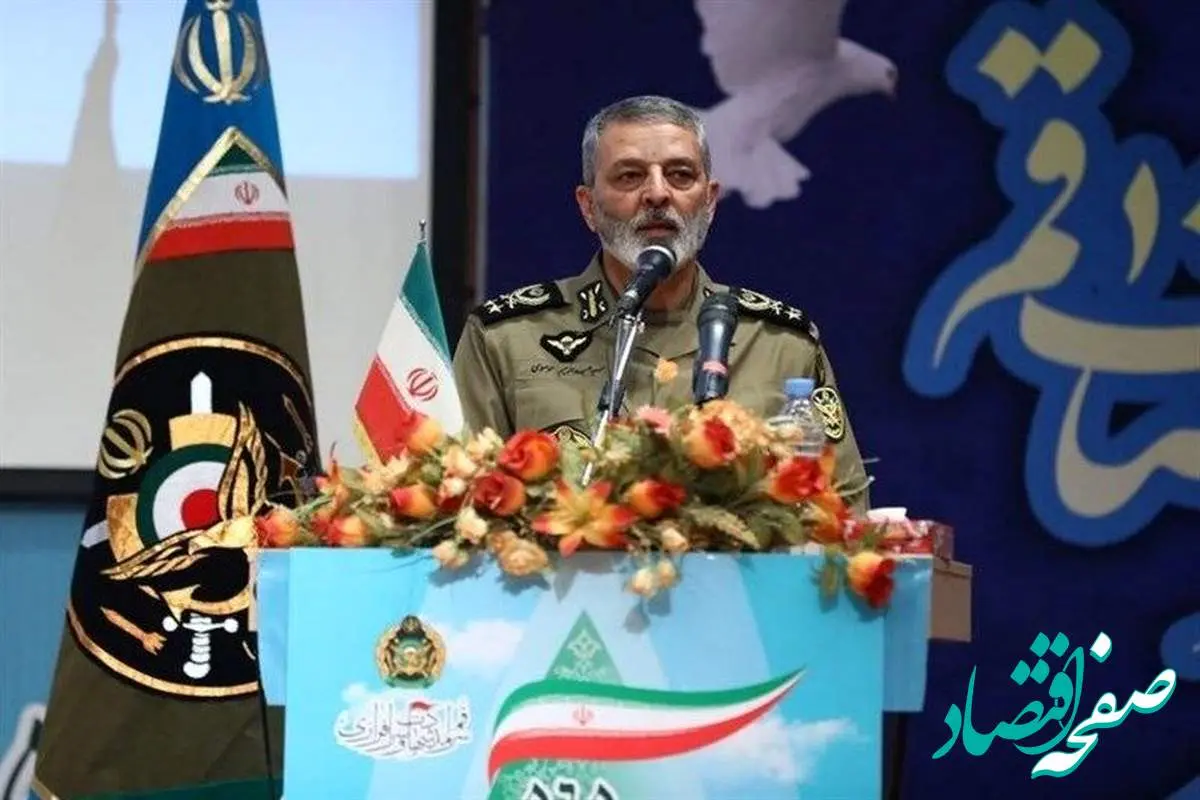 فوری؛ خط و نشان فرمانده ارتش | ایران به هر کجای اسرائیل لازم باشد موشک می‌زند
