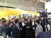 بازدید رئیس جمهور از غرفه بانک سپه در نمایشگاه بین المللی اوراسیا