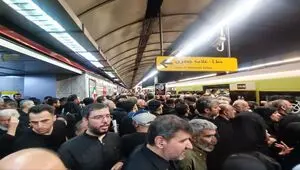 تغییر در وضعیت ایستگاه مترو مصلی؛ محدودیت سوار شدن مسافران تا اطلاع ثانوی