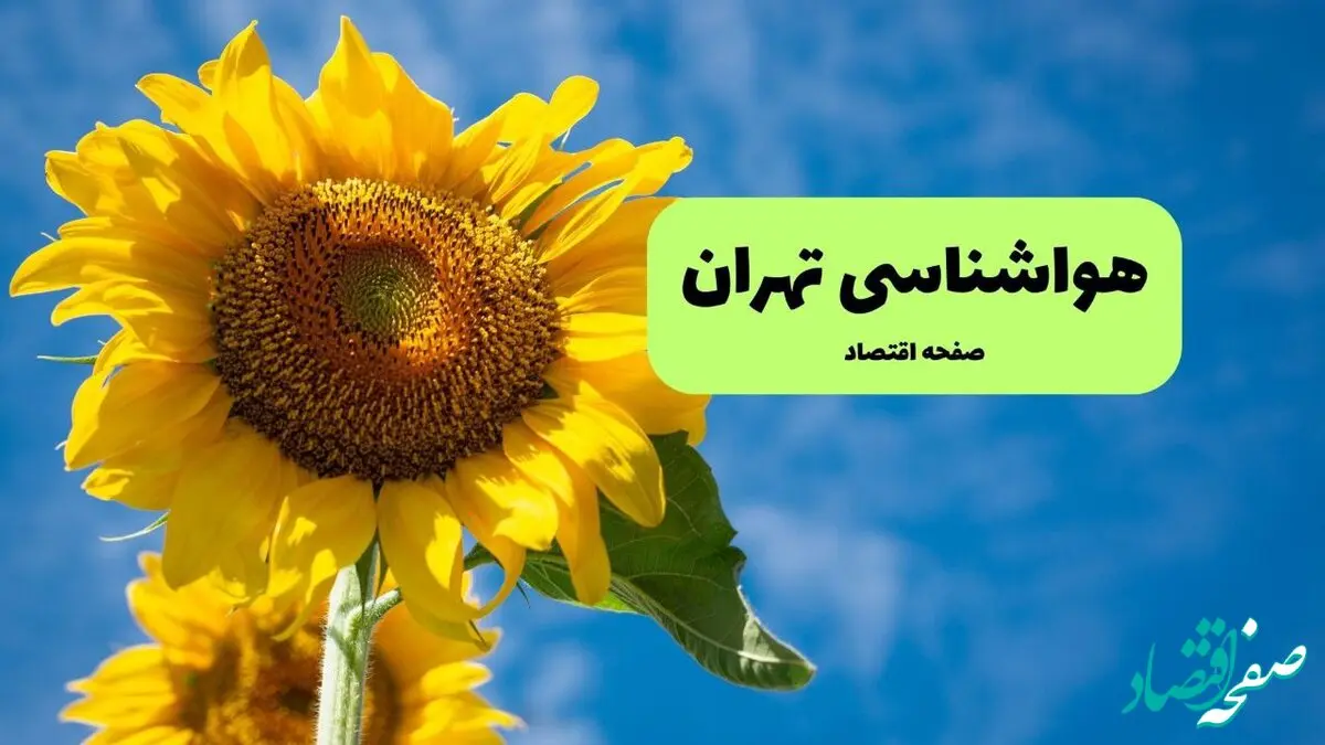 پیش بینی هواشناسی تهران فردا | پیش بینی وضعیت آب و هوا تهران فردا شنبه ۱ شهریور ماه ۱۴۰۴