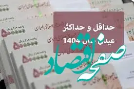 حداقل و حداکثر عیدی کارگران 1404 براساس قوانین وزارت کار | از نحوه محاسبه عیدی و سنوات تا مالیات عیدی+ جدول 