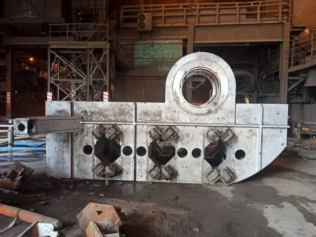 بومیسازی سوپراستراکچر و بوش رَمهوزینگ کوره شماره ۵