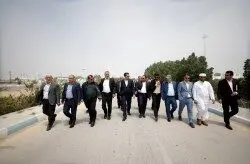 اهتمام محمد کبیری بر تقویت زیر ساخت های بنادر پشتیبان کیش