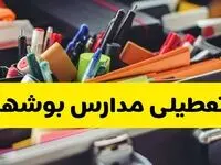 جزئیات تعطیلی مدارس استان بوشهر فردا شنبه ۲۰ اردیبهشت ۱۴۰۴ / مدارس بوشهر شنبه بیستم اردیبهشت تعطیل شد؟