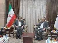 برگزاری جلسه استاندار هرمزگان با رئیس هیات عامل ایمیدرو