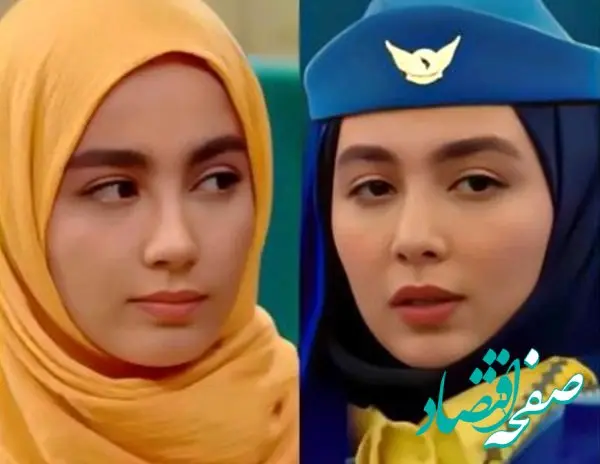 سونیا حسینی ( سارا معمولی در پایتخت ) و همسرش + عکس