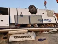 10 کشته در واژگونی اتوبوس در یزد