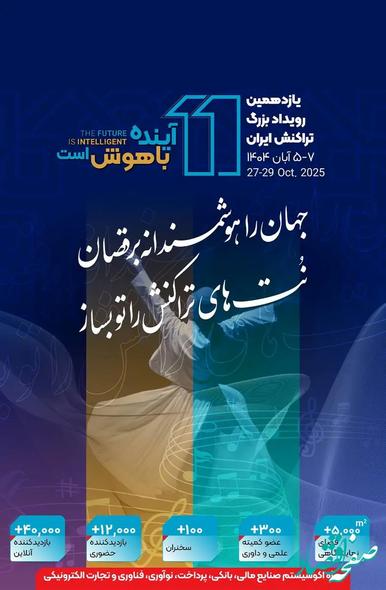 حضور بانک توسعه تعاون در یازدهمین رویداد بزرگ تراکنش ایران
