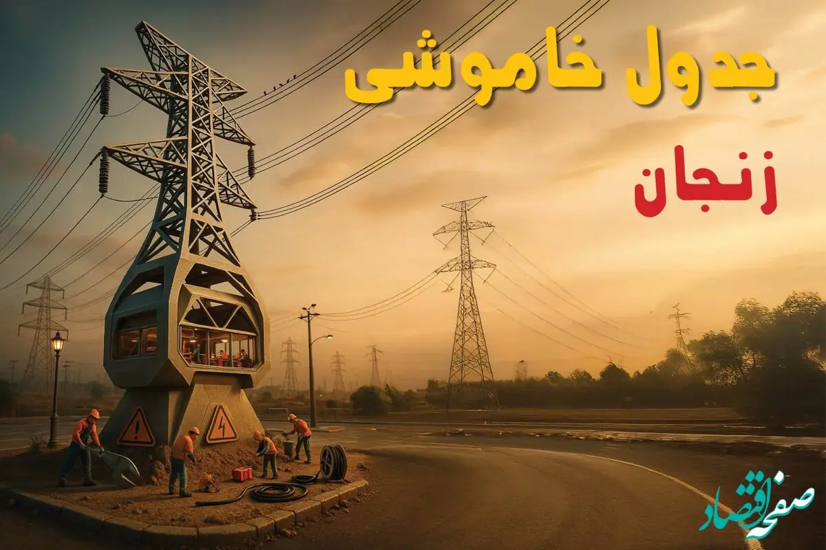 جدول خاموشی برق زنجان فردا دوشنبه ۱۲ خرداد ۱۴۰۴ + ساعت قطع برق استان زنجان دوشنبه ۱۲ خرداد