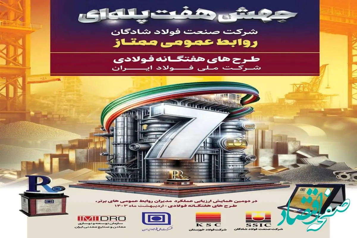 مدیران محترم و کارکنان ساعی شرکت صنعت فولاد شادگان و گروه بزرگ فولاد خوزستان

