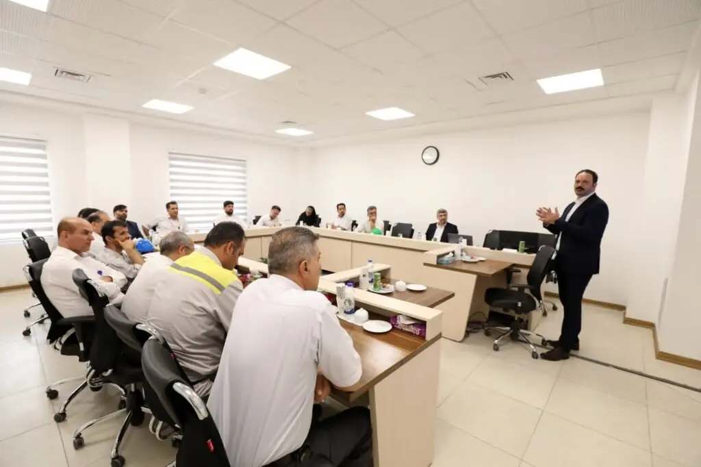 ریلگذاری پتروشیمی هنگام در مسیر تعالی سازمانی