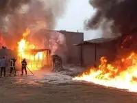 ماجرای آتش‌ سوزی انبار نوشت‌ افزار در تهران چه بود؟ / جزئیات