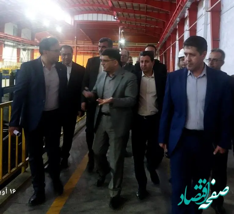 بازدید قائم مقام وزیر صمت در امور بازرگانی از واحدهای صنعتی و تولیدی استان ایلام