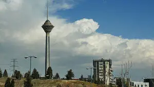 هوای تهران ناپایدار می‌شود؛ بارش باران و رعدوبرق در نیمه شمالی استان