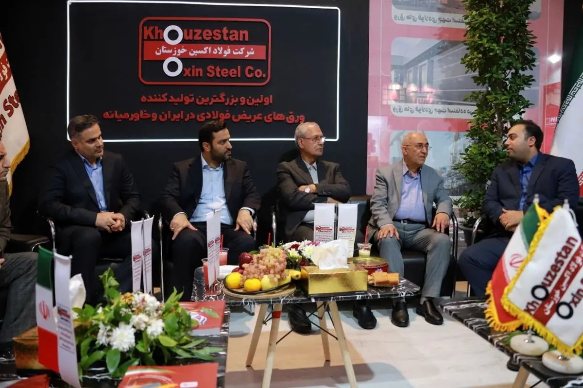 استقبال بی نظیر شرکتهای دانش بنیان از غرفه اکسین در نمایشگاه بین المللی فولاد ۱۴۰۳ در جزیره کیش / تدوام گفتوگوهای تجاری در غرفه فولاد اکسین خوزستان