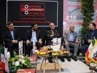 استقبال بی نظیر شرکت‌های دانش بنیان از غرفه اکسین در نمایشگاه بین المللی فولاد ۱۴۰۳ در جزیره کیش / تدوام گفت‌وگوهای تجاری در غرفه فولاد اکسین خوزستان