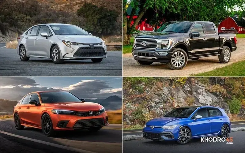 پروندهای برای ۸ خودروی پرفروش تاریخ