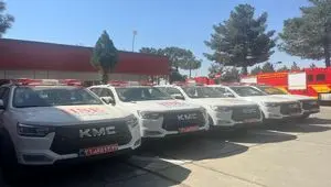 تحویل ۷ دستگاه وانت kmc به واحدها و مجتمع های HSE ایمیدرو