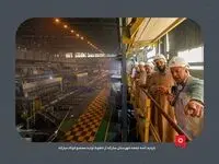 بازدید ائمه جمعه شهرستان مبارکه از خطوط تولید مجتمع فولاد مبارکه