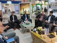 بازدید نمایندگان منطقه ویژه اقتصادی و فرودگاه بین المللی پیام از نمایشگاه کیش اینوکس