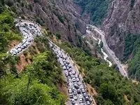 ترافیک سنگین در هراز و چالوس | هجوم سفرهای نوروزی؛ جاده‌های شمال قفل شد | آیا جاده‌های شمال دوباره قفل می‌شوند؟