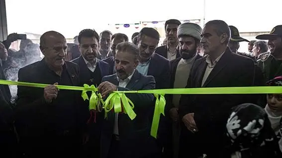 افتتاح دهمین مدرسه بانک سامان در روستای چشمه خانی شهرستان دلفان