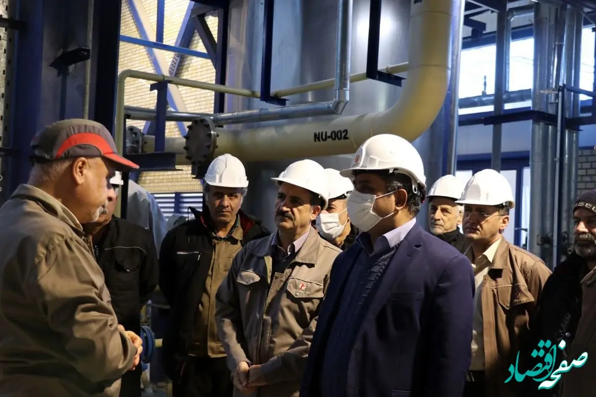 بازدید دکتر شه بخش مدیرعامل محترم شرکت آلومینای ایران از روند پیشرفت پروژه هیدرات های ویژه