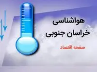 پیش بینی هواشناسی خراسان جنوبی طی ۲۴ ساعت آینده | پیش بینی وضعیت آب و هوا خراسان جنوبی فردا دوشنبه ۸ بهمن ماه ۱۴۰۳ 