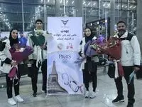 استقبال گروه بهمن به عنوان حامی تیم ملی تکواندو از رقابت های کسب سهمیه المپیک