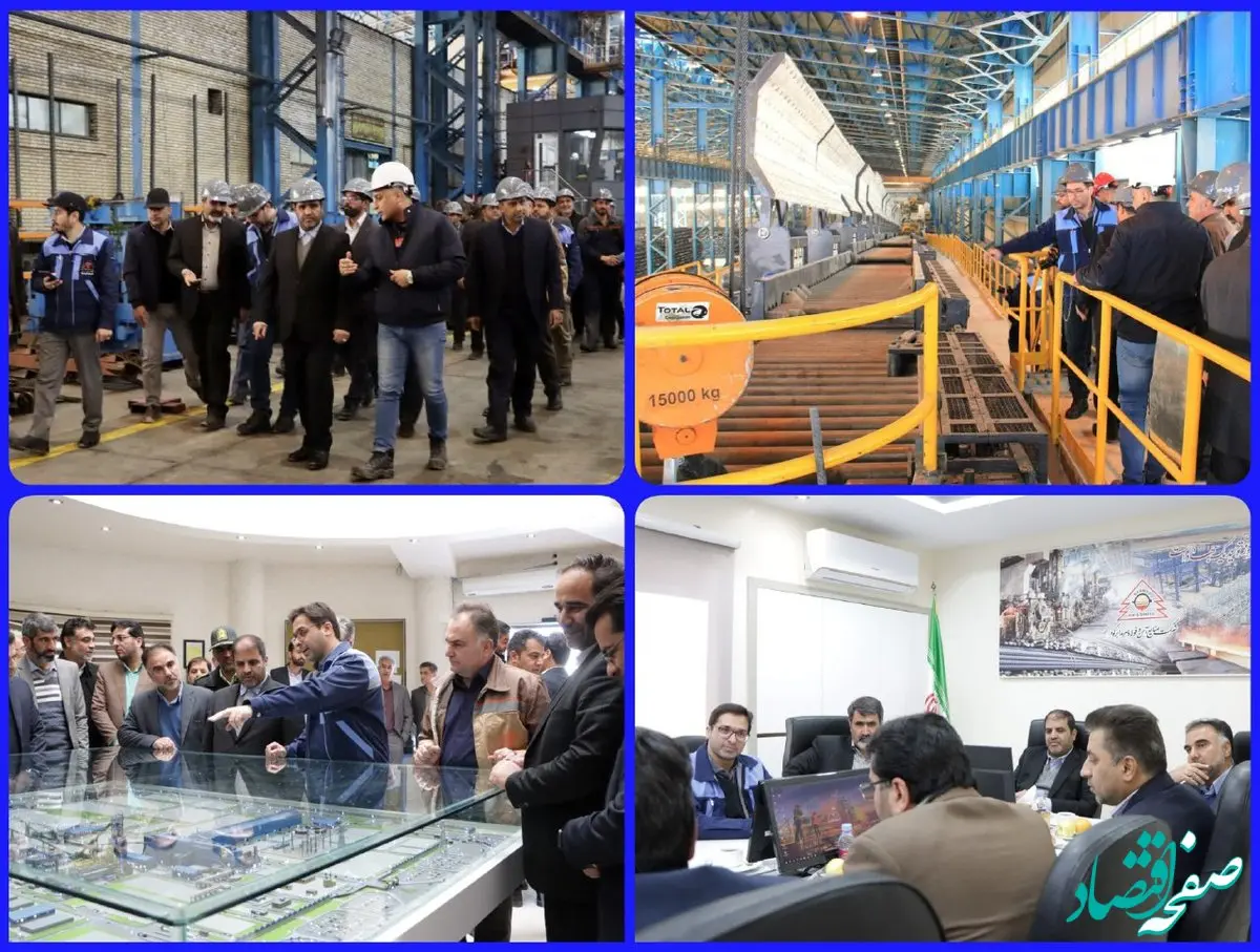 خط تولید کلاف فولاد سرمد آماده افتتاح رسمی شد