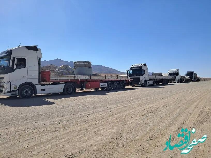 ورود نخستین محموله تجهیزات کارخانه فرآوری طلای خونیک