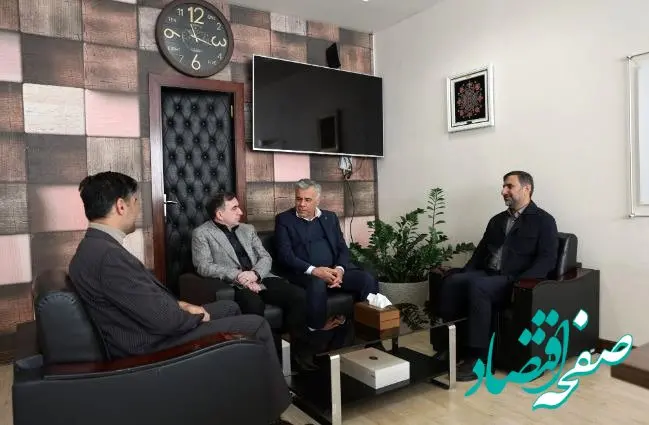 مدیرعامل صبانور از دفتر شرکت صباامید غرب خاورمیانه در تهران بازدید کرد/تأکید بر بهره‌برداری به موقع پروژه گندله‌سازی بیجار