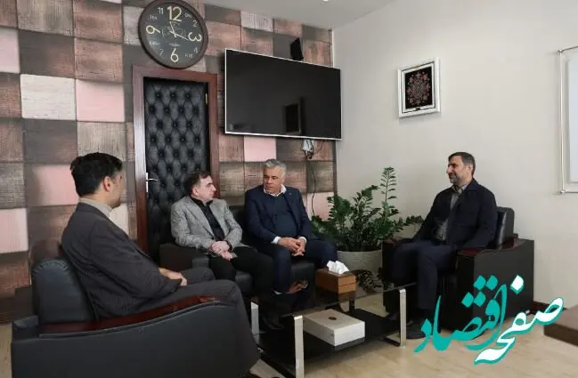 مدیرعامل صبانور از دفتر شرکت صباامید غرب خاورمیانه در تهران بازدید کرد/تأکید بر بهره‌برداری به موقع پروژه گندله‌سازی بیجار