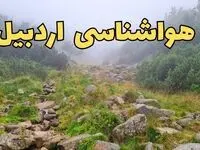 پیش بینی وضعیت آب و هوا اردبیل فردا شنبه ۱۸ اسفند ماه ۱۴۰۳ | پیش‌ بینی هواشناسی اردبیل فردا | آب و هوای اردبیل