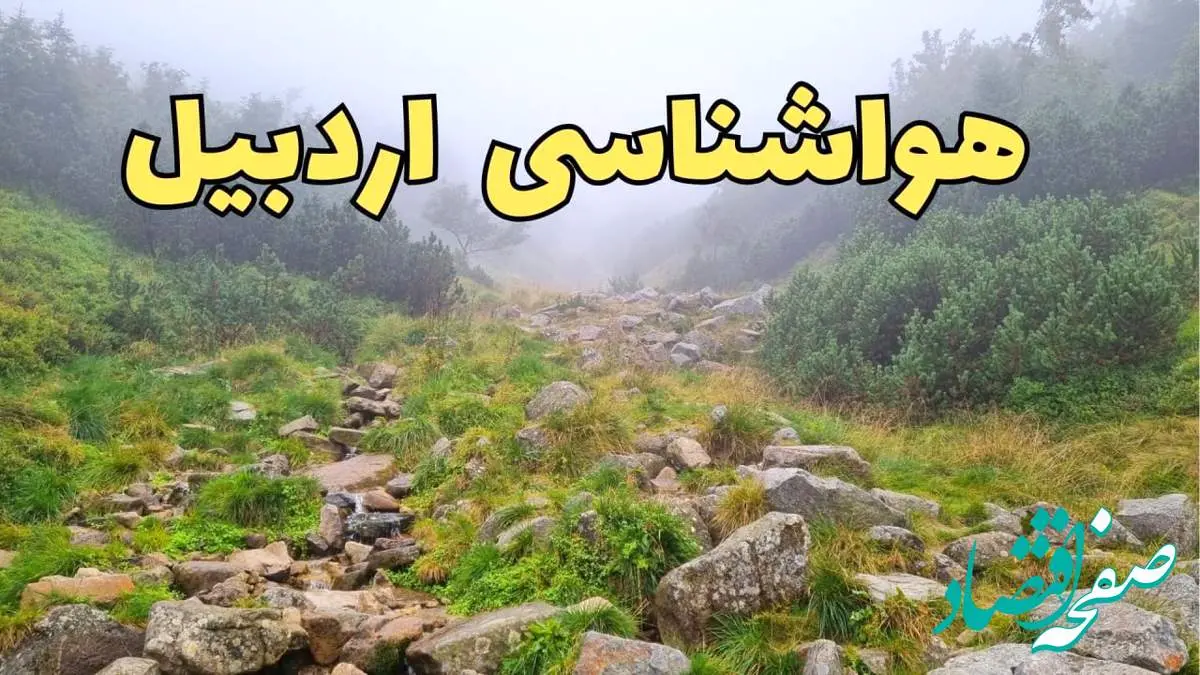 پیش بینی وضعیت آب و هوا اردبیل فردا شنبه ۱۸ اسفند ماه ۱۴۰۳ | پیش بینی هواشناسی اردبیل فردا | آب و هوای اردبیل