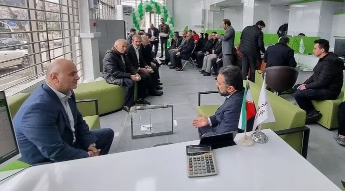 ساختمان جدید شعبه نمین بانک قرضالحسنه مهر ایران افتتاح شد