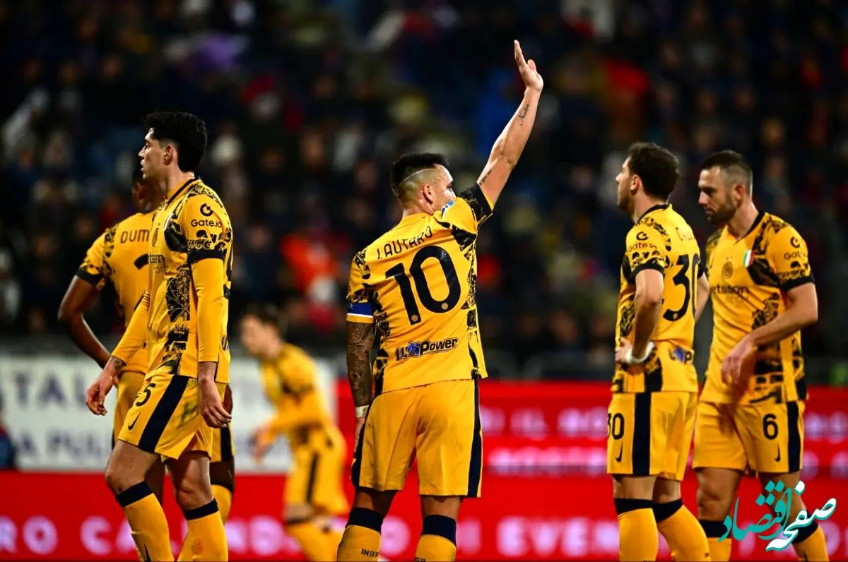 کالیاری 0-3 اینتر/طلسم ۹ بازی گل نزدن مارتینز شکست+گزارش خلاصه بازی