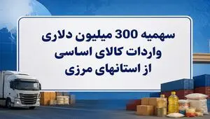 دسترسی به باقیمانده سهمیه ۳۰۰ میلیون دلاری واردات کالای اساسی آزاد شد